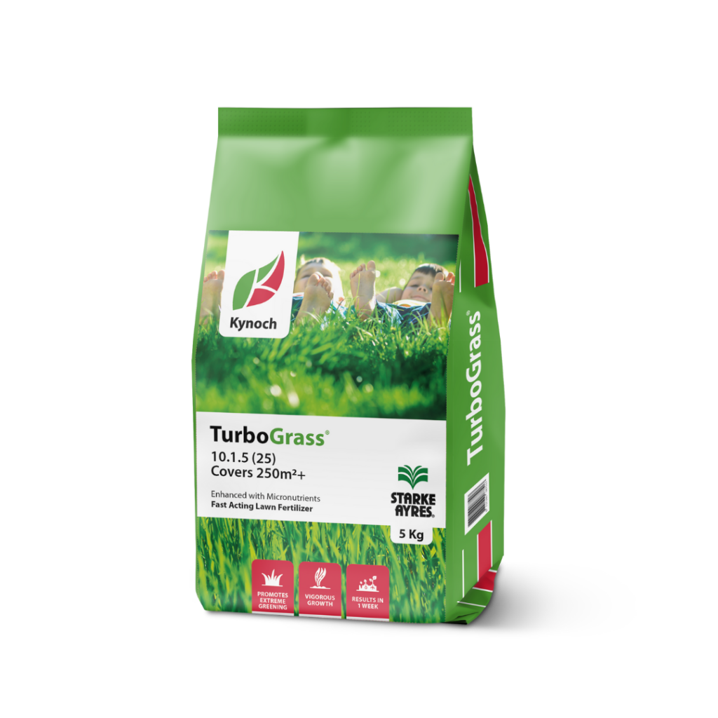Kynoch Lawn Fertilizer - TurboGrass 5kg | 10:1:5 (25)